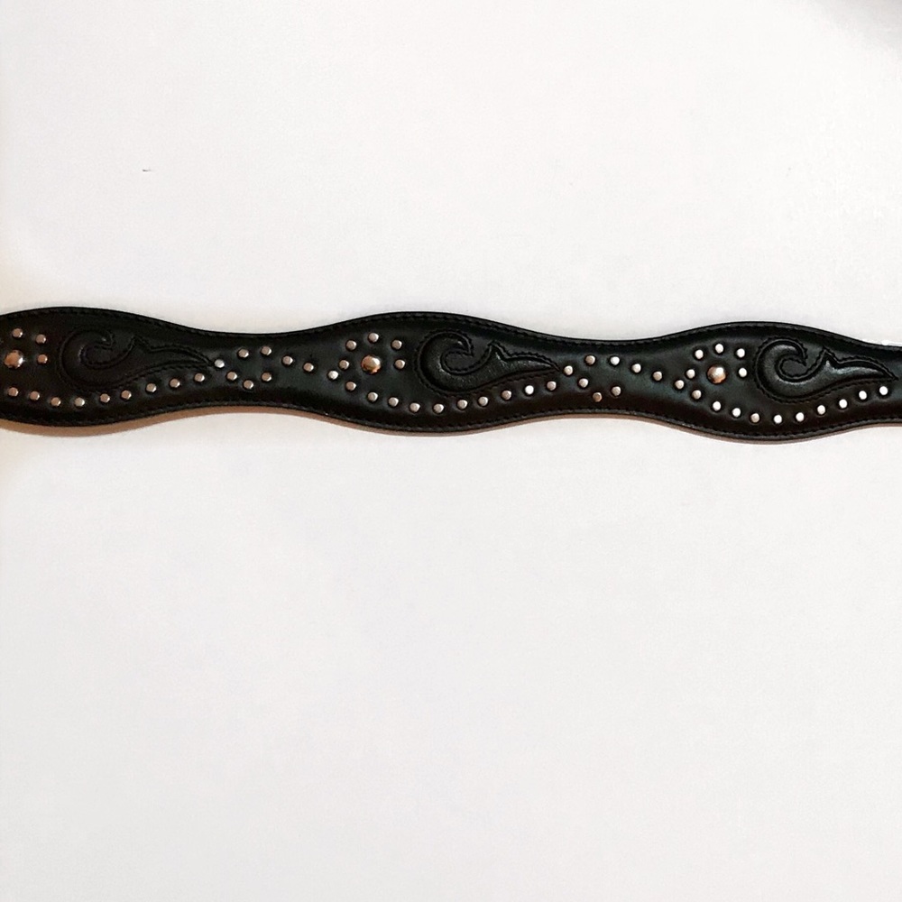 Resistol Western Black Leather Belt - Picture 4 of 4